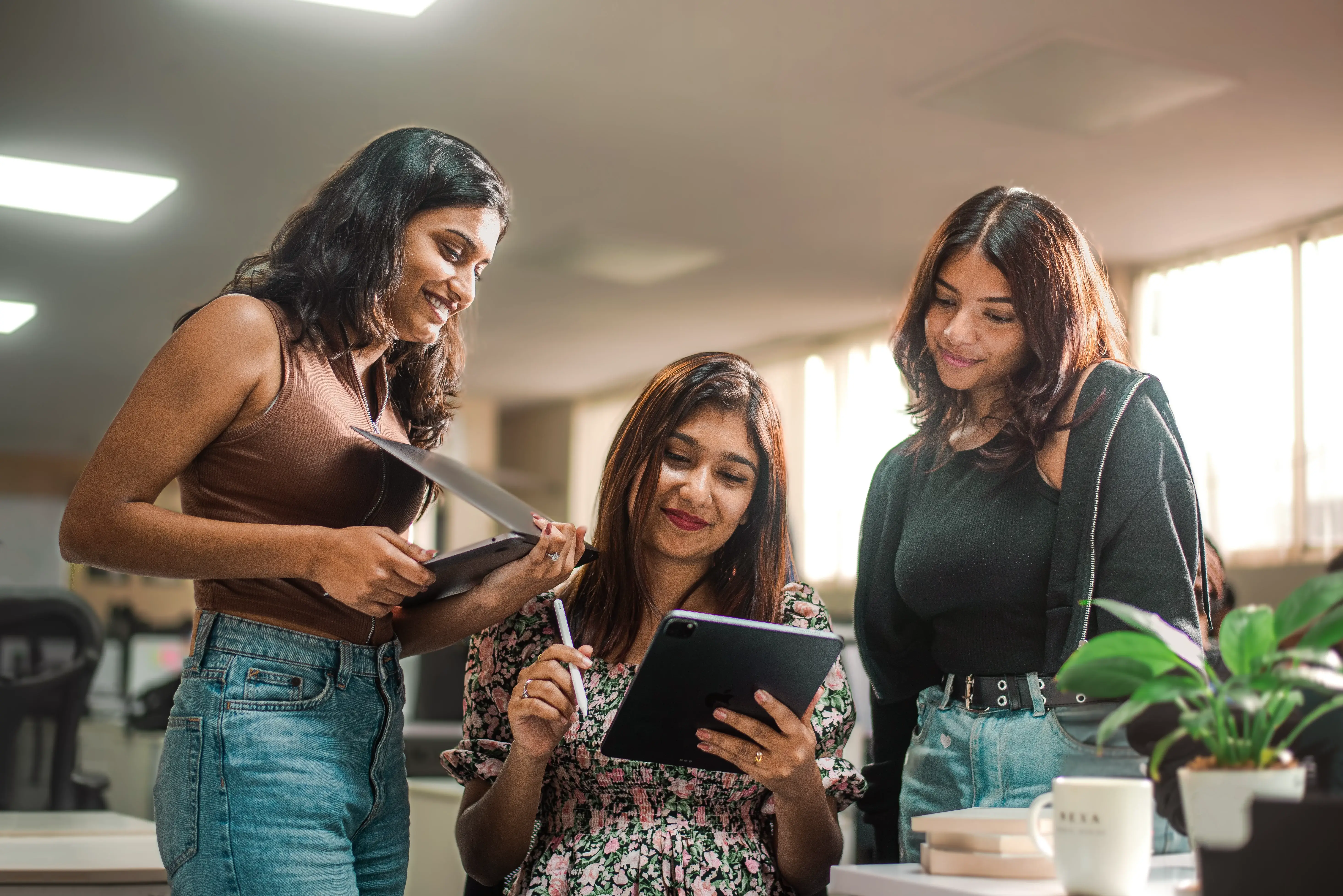 Office environment at Squadra Media